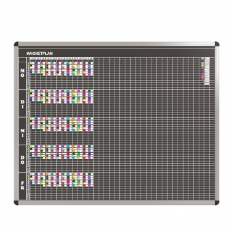 Klassen-Plantafel, 12 Stunden Mo-Fr, für 35 Klassen, 123x157 cm, Klassen-Plantafel, 12 Stunden Mo-Fr, für 35 Klassen, 123x157 cm,